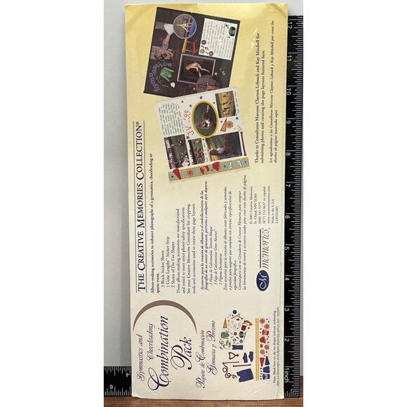 CREATIVE MEMORIES GYMNASTICS & CHEERLEADING PACK STICKERS & DIE CUTS 6149201001 - Picture 6 of 6